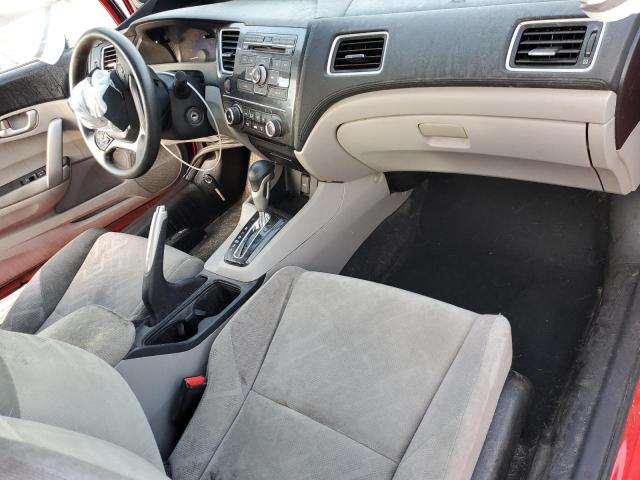 2HGFG3B56DH527611 - 2013 HONDA CIVIC LX RED photo 8