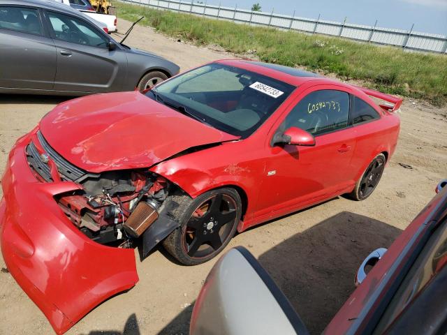 1G1AP15P377363317 - 2007 CHEVROLET COBALT SS SUPERCHARGED RED photo 1