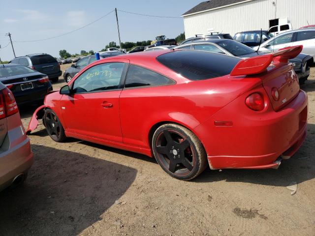 1G1AP15P377363317 - 2007 CHEVROLET COBALT SS SUPERCHARGED RED photo 2