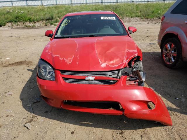 1G1AP15P377363317 - 2007 CHEVROLET COBALT SS SUPERCHARGED RED photo 5
