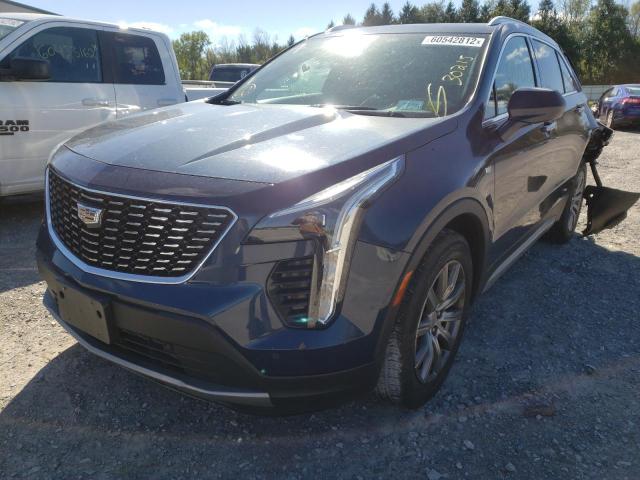 1GYFZCR4XKF228380 - 2019 CADILLAC XT4 PREMIUM LUXURY BLUE photo 2