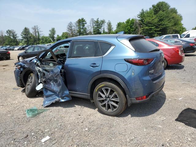 JM3KFBDLXH0155603 - 2017 MAZDA CX-5 GRAND TOURING BLUE photo 2