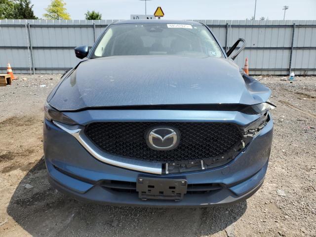 JM3KFBDLXH0155603 - 2017 MAZDA CX-5 GRAND TOURING BLUE photo 5