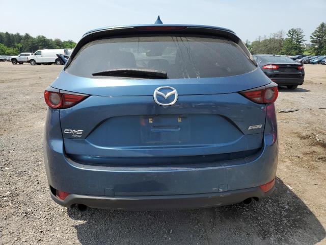 JM3KFBDLXH0155603 - 2017 MAZDA CX-5 GRAND TOURING BLUE photo 6