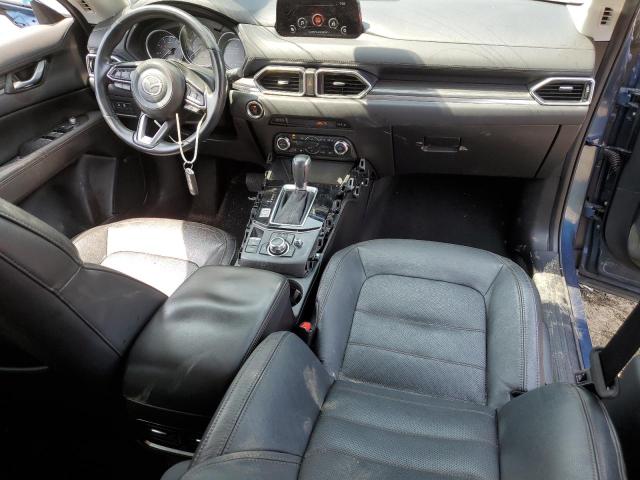 JM3KFBDLXH0155603 - 2017 MAZDA CX-5 GRAND TOURING BLUE photo 8