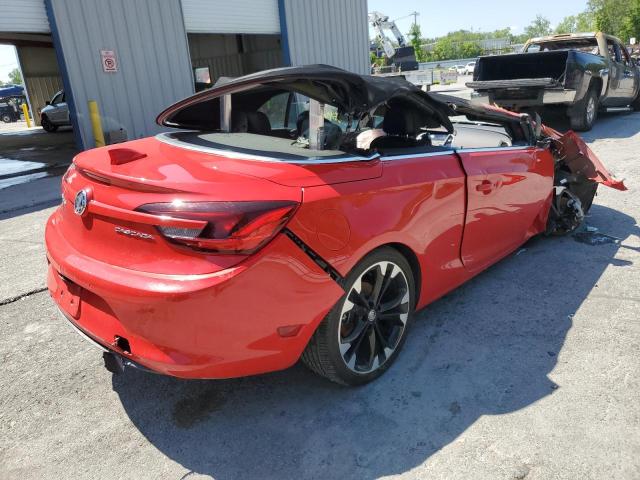 W04WJ3N54KG300013 - 2019 BUICK CASCADA SPORT TOURING RED photo 3