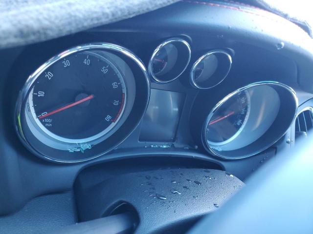 W04WJ3N54KG300013 - 2019 BUICK CASCADA SPORT TOURING RED photo 9