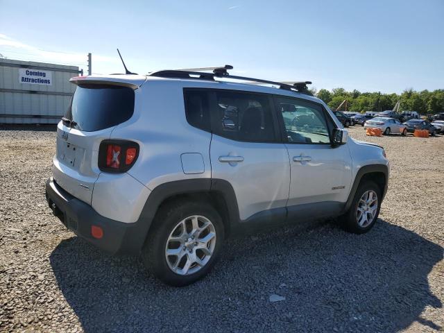 ZACCJBBT3GPD81067 - 2016 JEEP RENEGADE LATITUDE SILVER photo 3