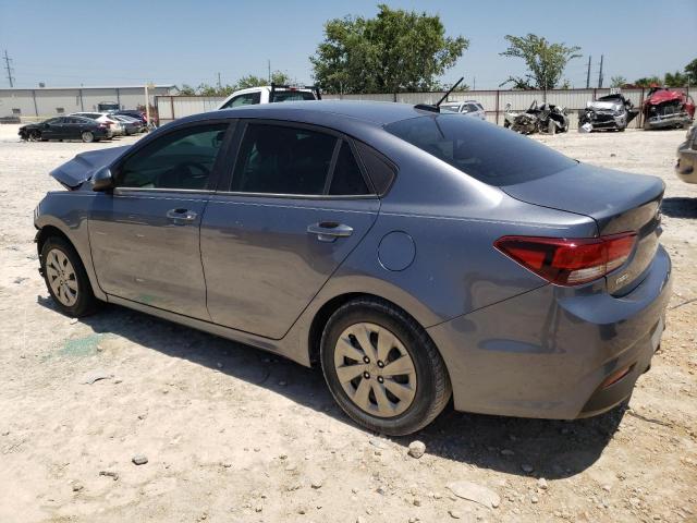 3KPA24AB2KE208591 - 2019 KIA RIO S GRAY photo 2