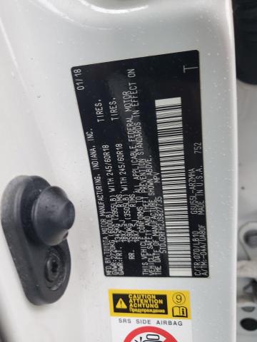 5TDJZRFH2JS827735 - 2018 TOYOTA HIGHLANDER SE WHITE photo 13