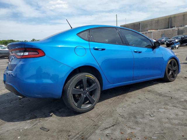 1C3CDFBB7FD241899 - 2015 DODGE DART SXT BLUE photo 3