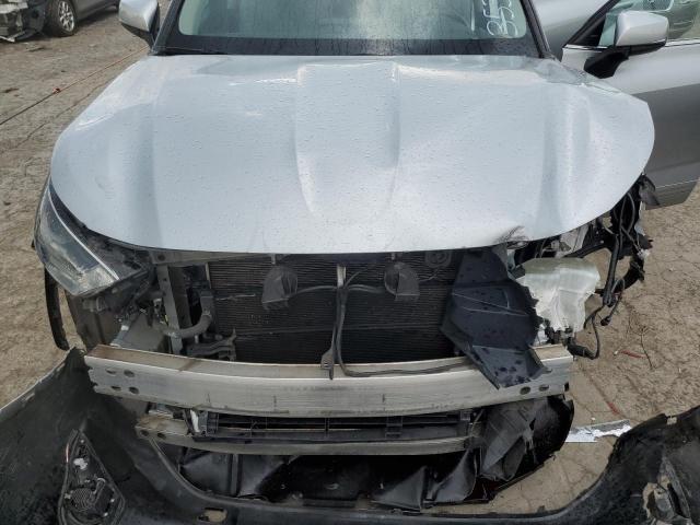 5TDGARAH2MS503536 - 2021 TOYOTA HIGHLANDER HYBRID XLE SILVER photo 12