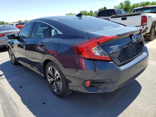 2HGFC1F77HH631672 - 2017 HONDA CIVIC EXL ლურჯი ფოტო 2