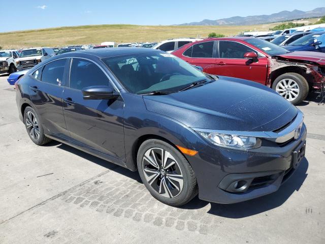 2HGFC1F77HH631672 - 2017 HONDA CIVIC EXL ლურჯი ფოტო 4