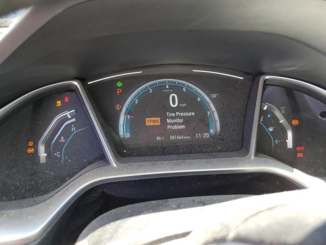 2HGFC1F77HH631672 - 2017 HONDA CIVIC EXL ლურჯი ფოტო 9