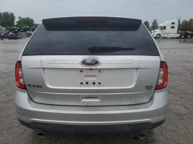 2FMDK4JC8BBA50315 - 2011 FORD EDGE SEL SILVER photo 6