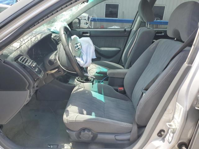 2HGES15523H597177 - 2003 HONDA CIVIC LX GRAY photo 7