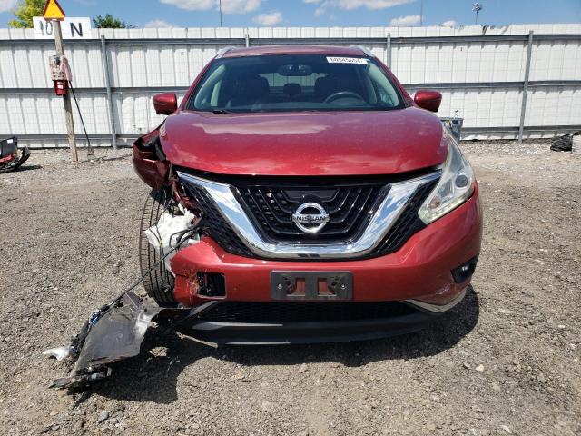 5N1AZ2MH8FN286872 - 2015 NISSAN MURANO S MAROON photo 5