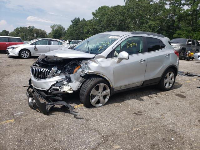 KL4CJASB1GB536074 - 2016 BUICK ENCORE SILVER photo 1