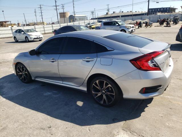 2HGFC2F82LH557715 - 2020 HONDA CIVIC SPORT 银色 照片 2