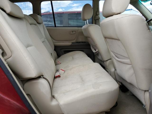 JTEEP21A970229125 - 2007 TOYOTA HIGHLANDER SPORT RED photo 10