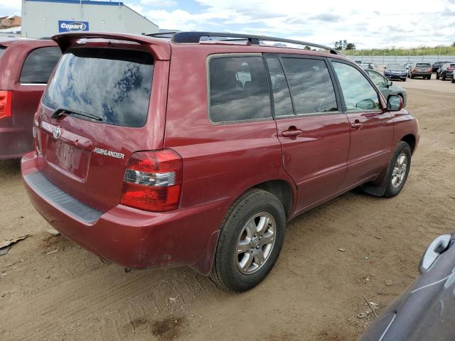 JTEEP21A970229125 - 2007 TOYOTA HIGHLANDER SPORT RED photo 3