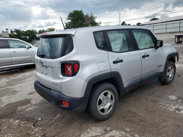 ZACCJBAB7HPF02080 - 2017 JEEP RENEGADE SPORT SILVER photo 3