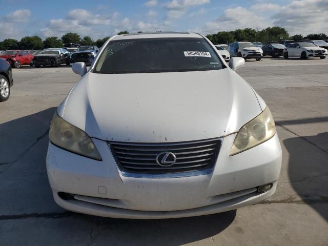 JTHBJ46G682199278 - 2008 LEXUS ES 350 WHITE photo 5