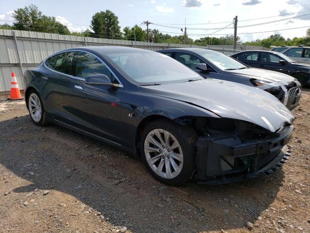 5YJSA1E2XHF223696 - 2017 TESLA MODEL S رمادي صورة 4
