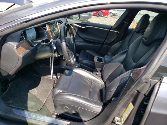 5YJSA1E2XHF223696 - 2017 TESLA MODEL S رمادي صورة 7