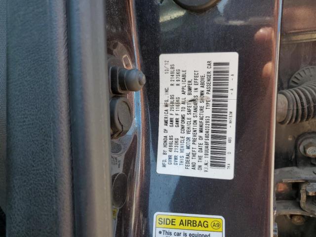 19UUA8F58DA002953 - 2013 ACURA TL TECH GRAY photo 12