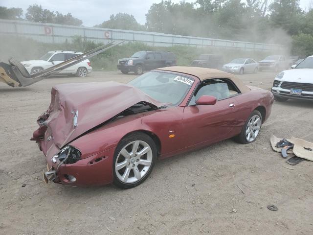 SAJDA42C542A37010 - 2004 JAGUAR XK8 BURGUNDY photo 1