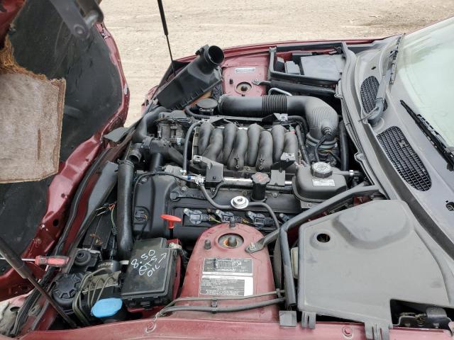 SAJDA42C542A37010 - 2004 JAGUAR XK8 BURGUNDY photo 11