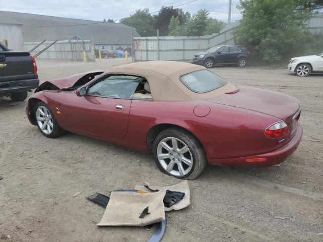SAJDA42C542A37010 - 2004 JAGUAR XK8 BURGUNDY photo 2