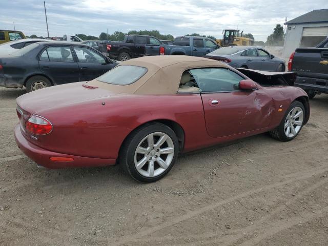 SAJDA42C542A37010 - 2004 JAGUAR XK8 BURGUNDY photo 3