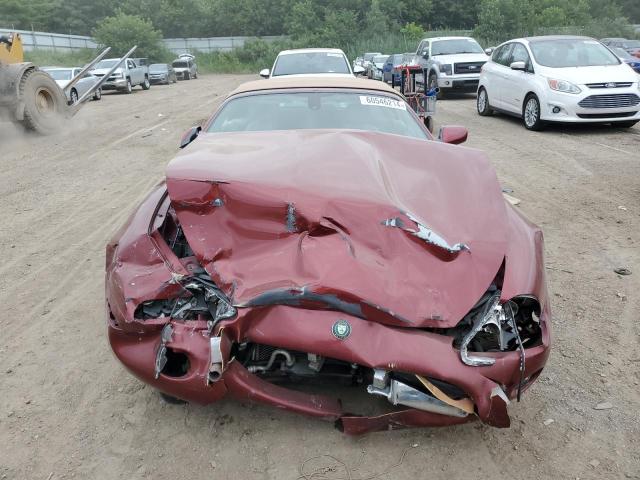 SAJDA42C542A37010 - 2004 JAGUAR XK8 BURGUNDY photo 5