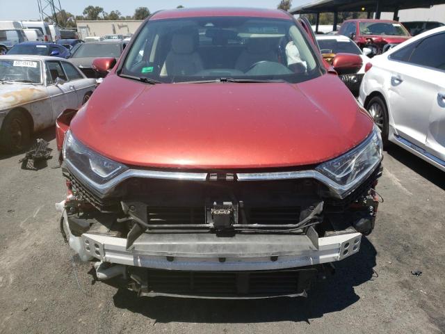 2HKRW2H84JH642916 - 2018 HONDA CR-V EXL RED photo 5