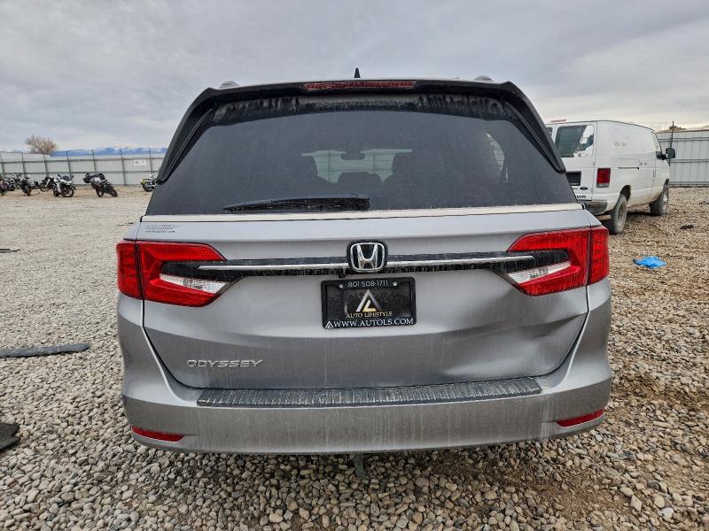 5FNRL6H63PB048629 - 2023 HONDA ODYSSEY EXL SILVER photo 6