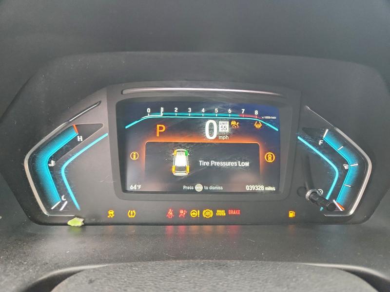 5FNRL6H63PB048629 - 2023 HONDA ODYSSEY EXL SILVER photo 9