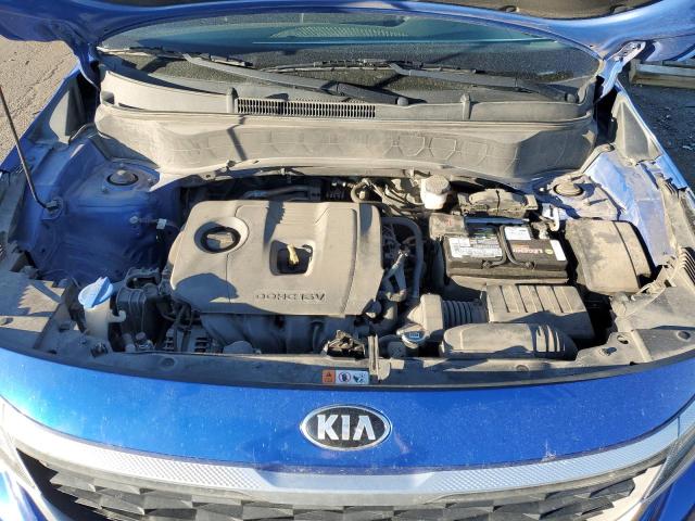 KNDEUCAA5M7086907 - 2021 KIA SELTOS S BLUE photo 11