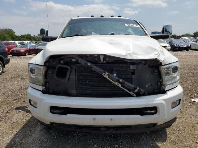 3C63RRKL1FG605803 - 2015 RAM 3500 LONGHORN WHITE photo 5