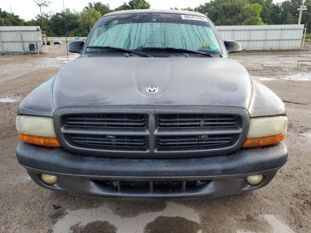 1B7HL38XX2S660664 - 2002 DODGE DAKOTA QUAD SPORT GRAY photo 5