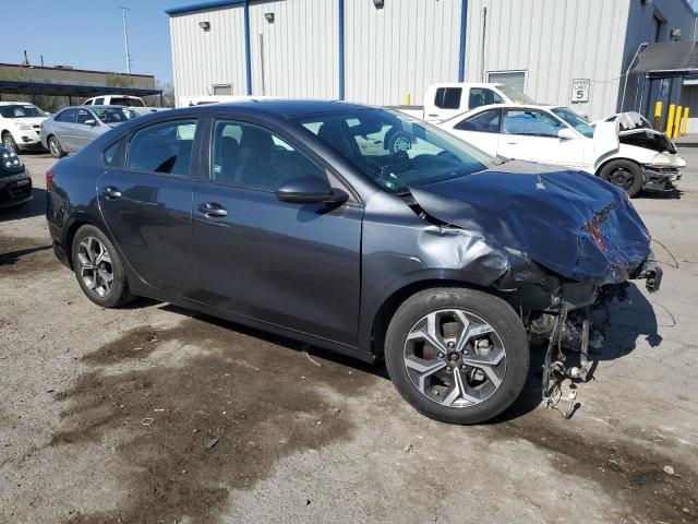 3KPF24AD5ME324989 - 2021 KIA FORTE FE GRAY photo 4