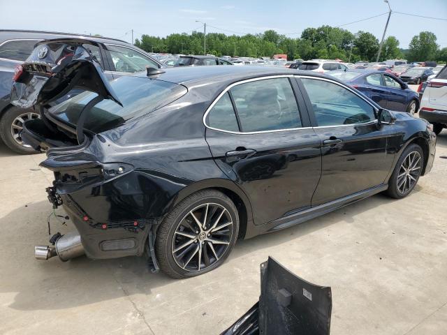 4T1G11AK4RU859515 - 2024 TOYOTA CAMRY SE NIGHT SHADE BLACK photo 3