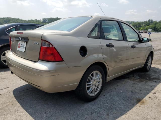 1FAFP34N36W244301 - 2006 FORD FOCUS ZX4 BEIGE photo 3