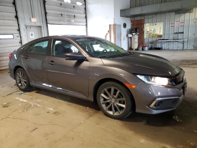 19XFC1F74KE013503 - 2019 HONDA CIVIC EXL ნაცრისფერი ფოტო 4