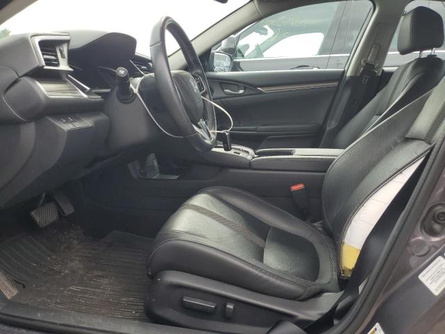 19XFC1F74KE013503 - 2019 HONDA CIVIC EXL ნაცრისფერი ფოტო 7