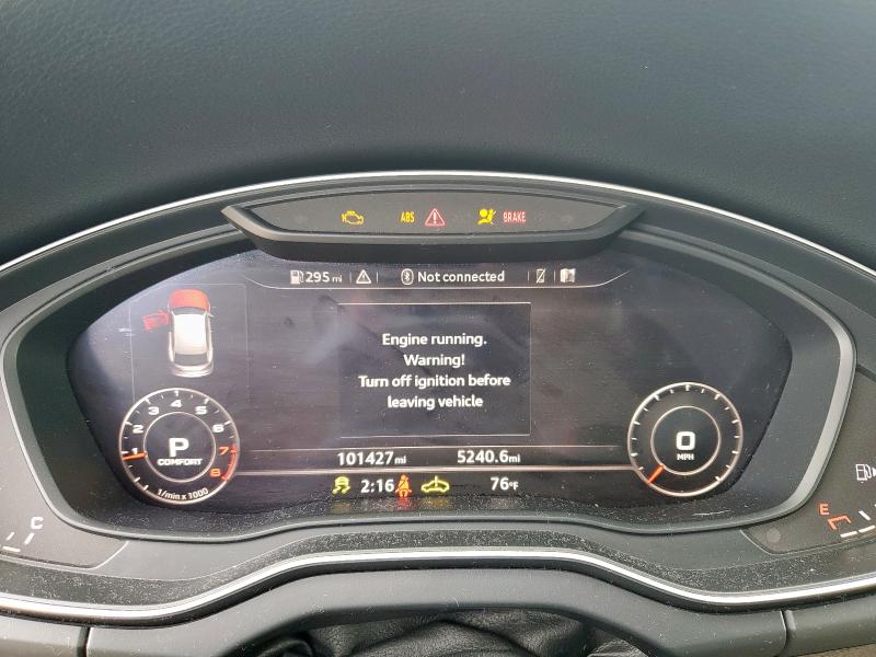 WA1CNAFY7J2025026 - 2018 AUDI Q5 PRESTIGE CHARCOAL photo 9