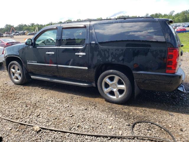 1GNSKKE38BR116067 - 2011 CHEVROLET SUBURBAN K1500 LTZ BLACK photo 2