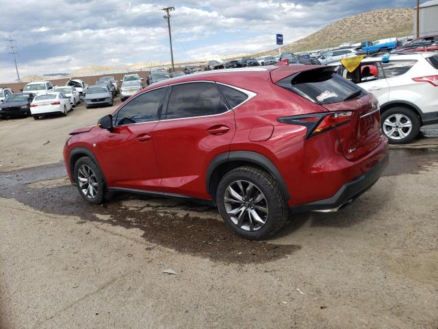 JTJYARBZ5F2011408 - 2015 LEXUS NX 200T BURGUNDY photo 2